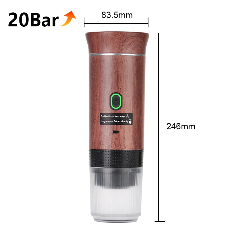 Tragbarer Kaffeezubereiter