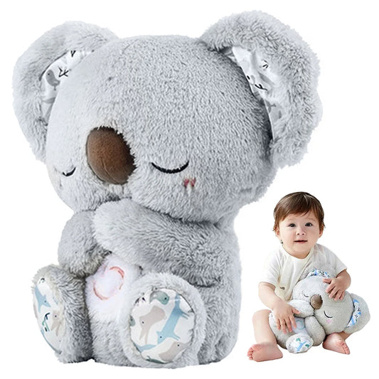 Atmendes Koala-Babykuscheltier
