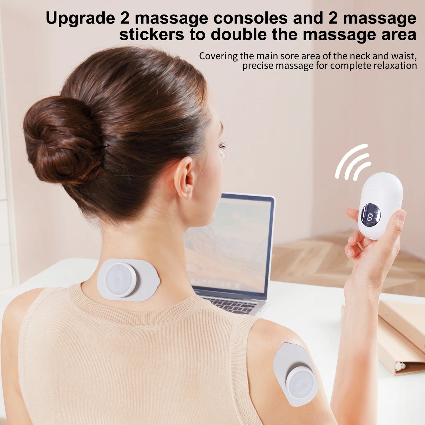 Tragbares Pulse EMS Massagegerät