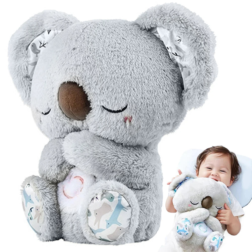 Atmendes Koala-Babykuscheltier