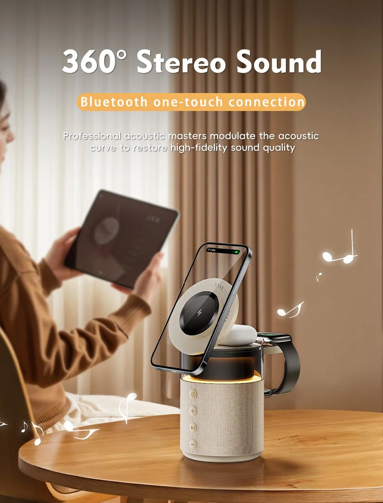 5-in-1 Magnetische Wireless Ladestation