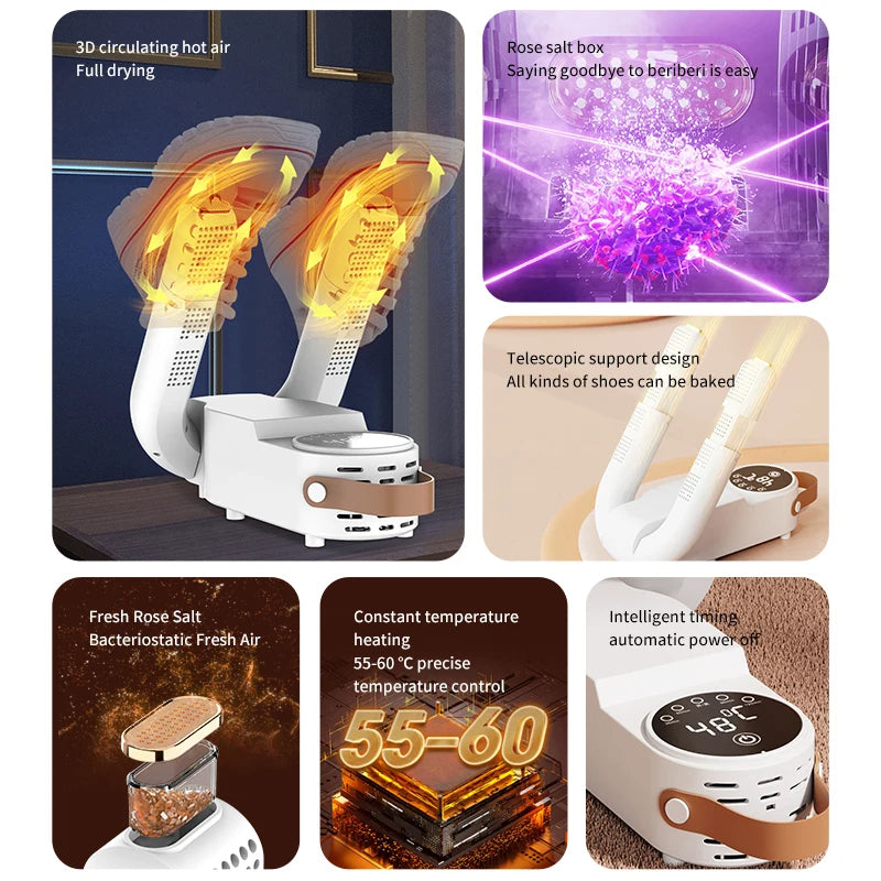 Elektrischer tragbarer Schuh-Trockner