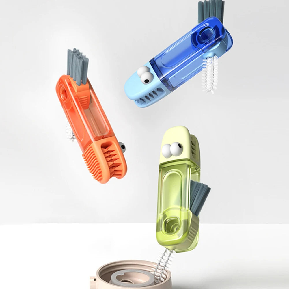 3 in 1-Reinigungsbürste für die Öffnung von Becherdeckeln