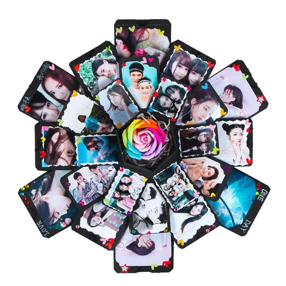 DIY Explosive  Geschenkbox