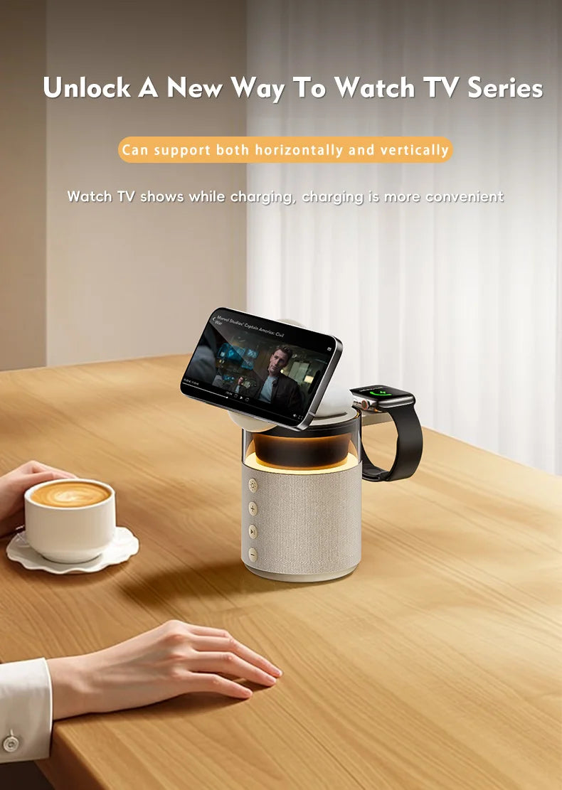 5-in-1 Magnetische Wireless Ladestation