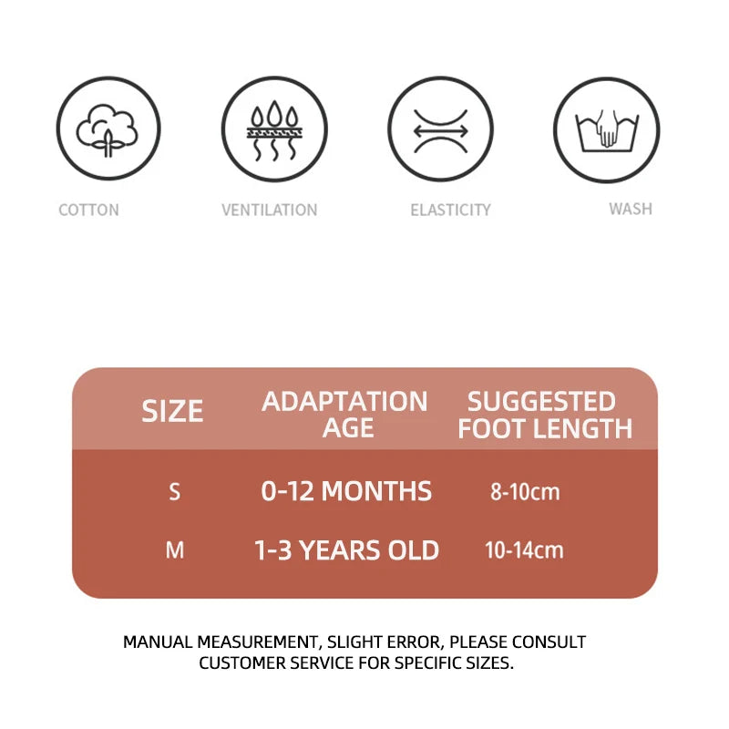 Baby-Anti Rutsch Kniestrümpfe