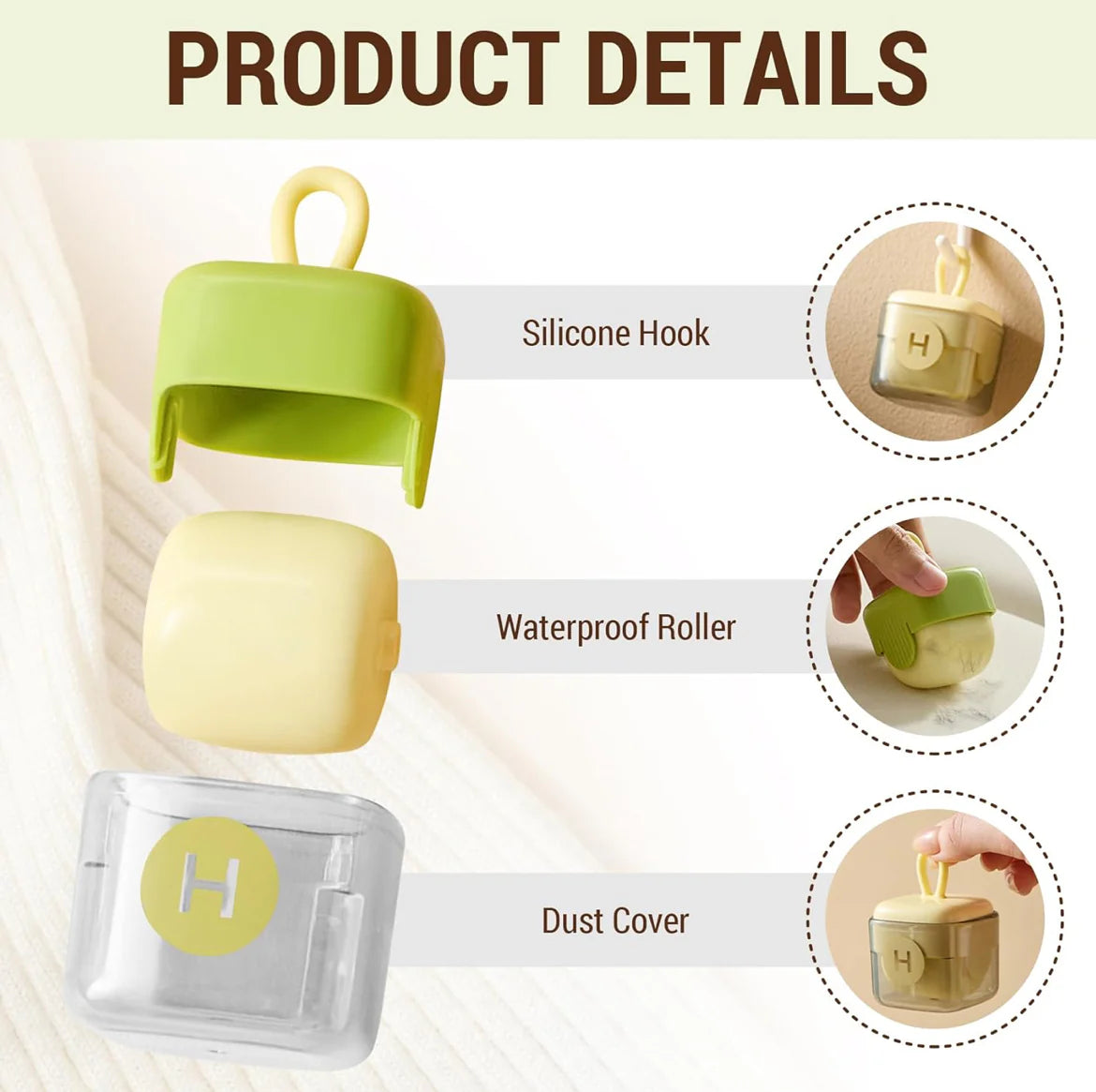 Tragbarer Tierhaar-Entferner