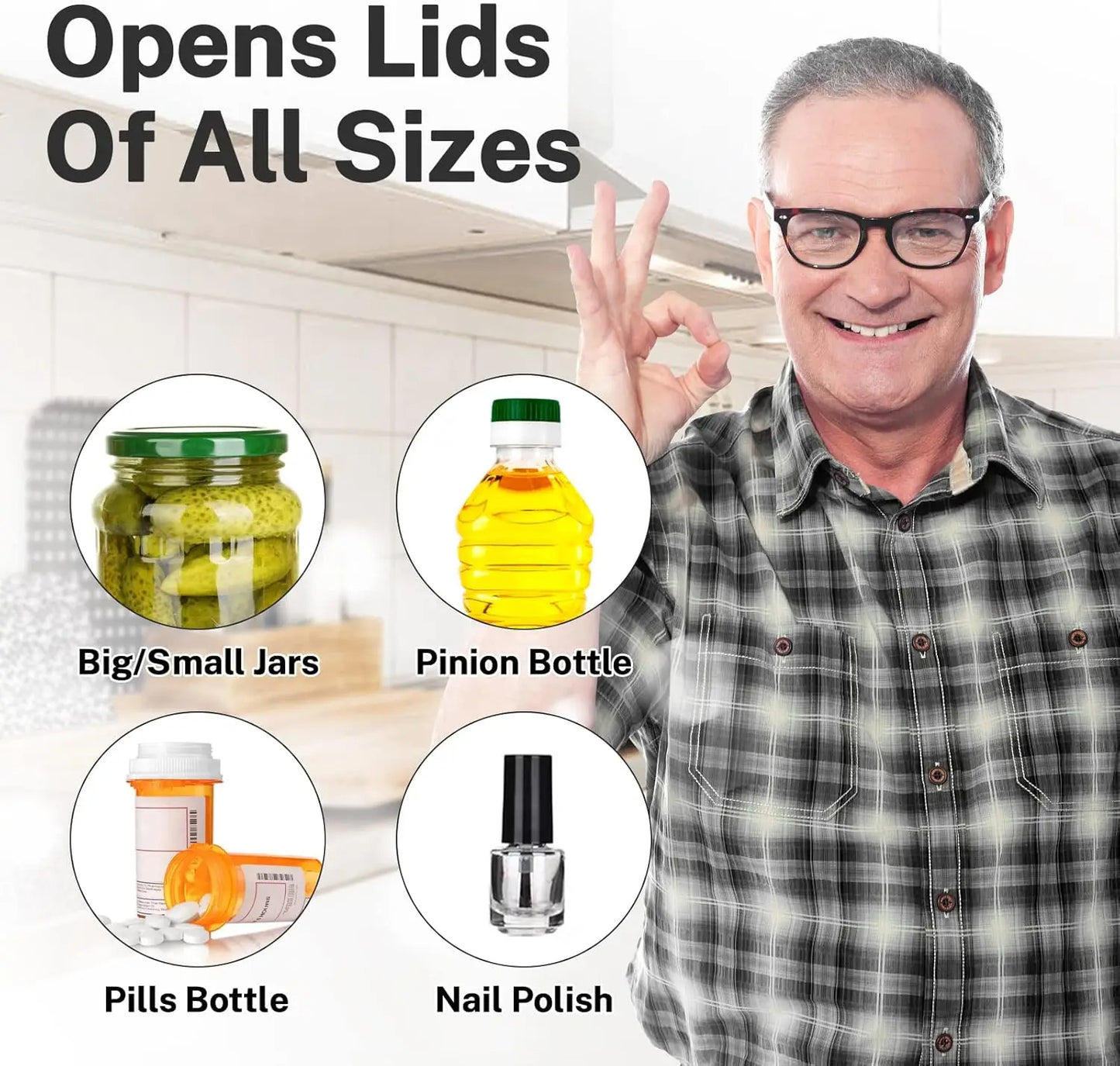 Unterbau-Glasöffner - The Grip