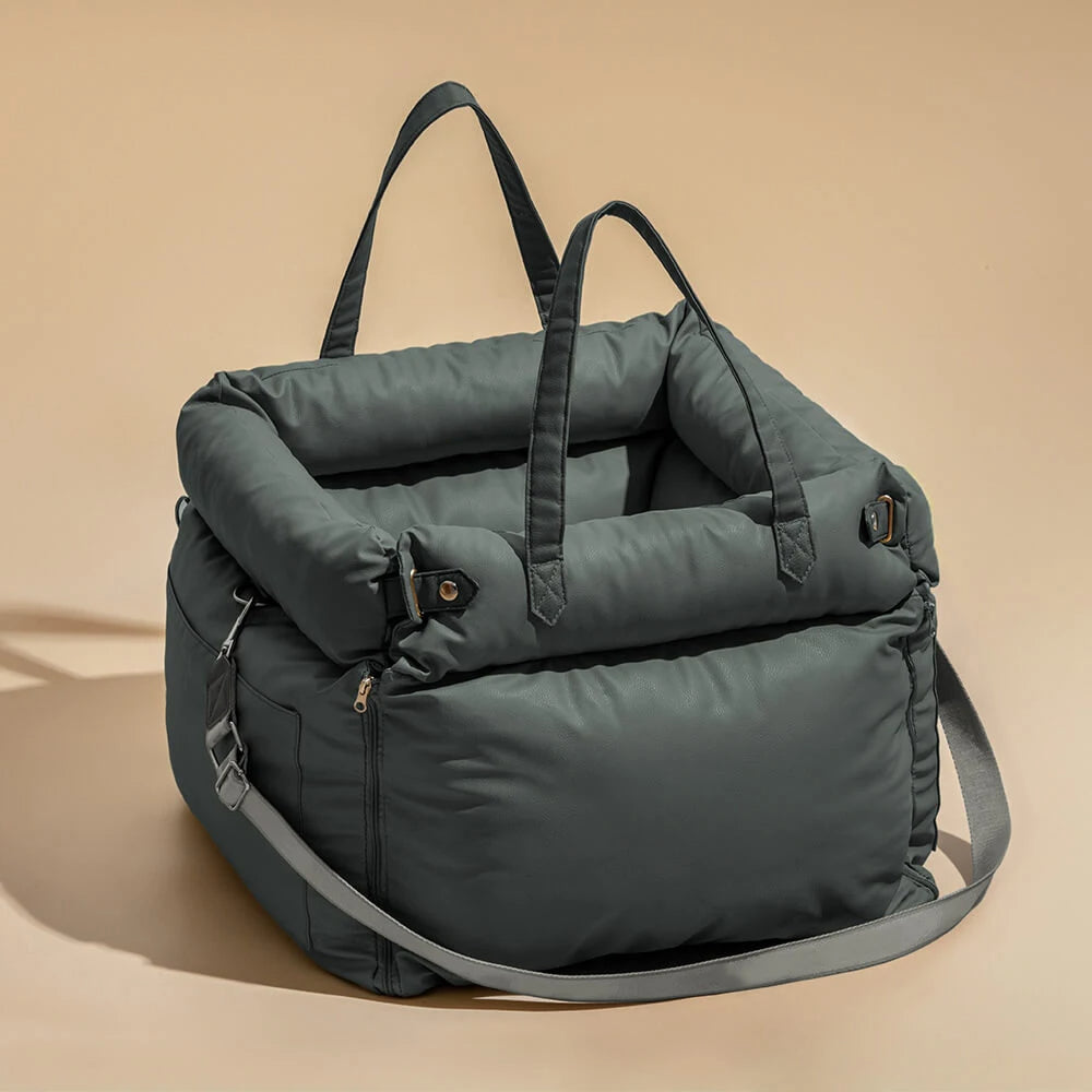 Hunde-Autobett mit Sicherheitsschließe